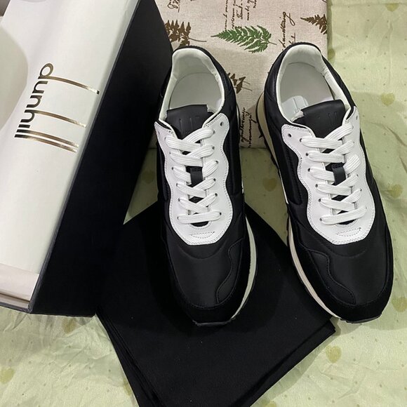 Dunhill Shoes - Dunhill Black Sneakers EU 42